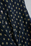 Night-blue shirt matte silk