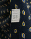 Night-blue shirt matte silk