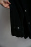 Dark navy Velvet Peacoat