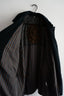 Dark navy Velvet Peacoat