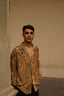 Paisley Gold Silk Shirt | S-L