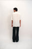 Ecru Short-Sleeved Shirt | S-XL