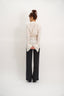 Frill Silk Blouse | S-L