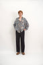 Blue Paisley Silk Shirt | S-L