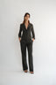 Green Summer Linen Suit | M
