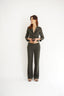 Green Summer Linen Suit | M
