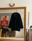 Dark navy Velvet Peacoat