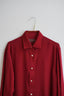 Bordeaux silk shirt
